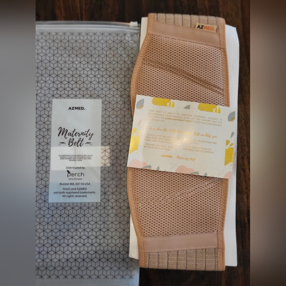 Tan Maternity Belt